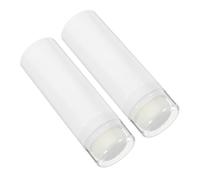 MUSISALY 2pcs Compact Case for Makeup Travel Body Powder Jar Milk Powder Dispenser