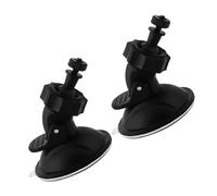 MUSISALY 2pcs Dash Cam Suction Cup Mount with Screw for Car Truck Suv Windshield Firmly Holds Reverse Camera Reusable Surface Mount for Vehicle Recorder