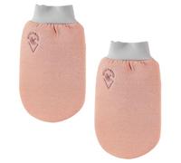 MUSISALY 2pcs Double-sided Shower Back Scrubbers Comfortable Bath Gloves for Body Scrubber Exfoliating Gloves for Bathing Supplies