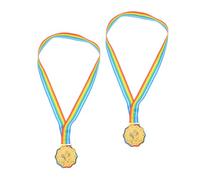 MUSISALY 2pcs Figure Skating Award Medals for Youth Lightweight Gold Ice and Snow Design Sports Prizes for Kindergarten Competitions Participation and Achievement Rewards
