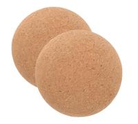 MUSISALY 2pcs Fitness Roller Ball Cork Massage Ball for Yoga Equipment Versatile Design for Muscle Massager