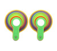 MUSISALY 2pcs Fruit Diameter Measuring Lap Calipers Fruit Gauge Tool with 13 Thickened Size Rings 30-90mm for Citrus and Pawpaw and Measurement