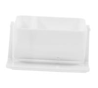 MUSISALY 2pcs Makeup Pad Storage Rack Bathroom Organizer Wall Mounted Makeup Puff Rack Organiser Box