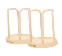 MUSISALY 2pcs Paper Cup Holder Organizer with Open Design for Indoor Use Disposable Cup Dispenser Stand for Home Office Bar Hospital Neat Storage