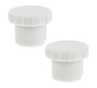 MUSISALY 2pcs Plastic Playpen Screw Caps, Safety Bolt Covers for Indoor Play Equipment, Secure Nut Covers for Game Fence Fixing Accessories