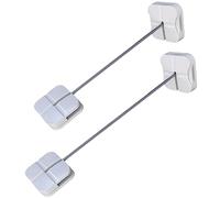 MUSISALY 2pcs Proofing Cupboard Locks Boy Girl Safety Locks Cabinet Door Safety Easy Operation