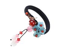 MUSISALY 2pcs Retro Chinese Hair Scrunchy Vintage Decorative Hair Rope for Ladies Lightweight Stylish for Daily Use Parties and Outfits