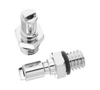 MUSISALY 2Pcs Scuba Diving Adapter 8/3-16 Thread Inflator Hose Coupler Scuba Inflation Fitting for Underwater Air Valve Connection and Cylinder Valve Replacement