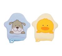 MUSISALY 2pcs Soft Cartoon Bath Sponge Boy Girl Shower Scrubber Useful Shampoo Body Wipe Glove for Bathing Accessories Wash Cloth