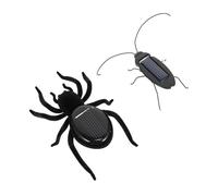 MUSISALY 2PCS Solar Powered Educational for Realistic Solar and Cockroach Simulation Playthings Learning Science Set