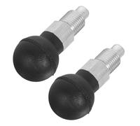 MUSISALY 2pcs Spring Pull Pins M16x15mm Plunger Pin for Fitness Equipment with Ball Head Design and Stainless Steel Material, Versatile Compatibility for Gym Machines and Home Exercise