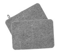 MUSISALY 2pcs Thick Felt Sauna Accessories Insulation Mat Water Absorbent Sauna Seat for Home Steam