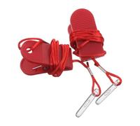 MUSISALY 2pcs Treadmill Safety Key Replacement Insert with High Sensitivity Cylindrical Abs Material for Running Machines, Emergency Stop Switch for Exercising Equipment and Home Gym
