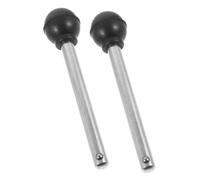 MUSISALY 2pcs Weight Stack Pin for Gym Machine Accessories with Iron Material, Black Ball Head Locking Pin, Versatile Use for Strength Training and Cable Pulley System Home Gym