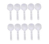 MUSISALY 2sets Diy Facial Mask Measuring Spoon Set Pp Material Mask Powder Gauge for Home Salon Use 5pcs*2