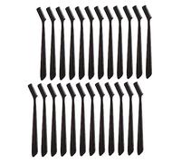 MUSISALY 30pcs Multi-function Eyebrow Eyelash Combs Portable Makeup Tools for Home Use Easy to Clean Tidy Random Colors for Eyebrow Grooming and Eyelash Styling