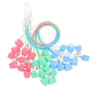 MUSISALY 30pcs Teeth Box Plastic Tooth Storage Necklace Organizer for Boys and Girls Lost Collection at Home School