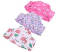 MUSISALY 3pcs 18-inch Doll Underpants Set for 18-inch Fashion Dolls - Reusable Underwear Accessories for Dress and Photo Props