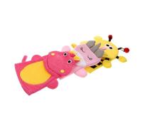 MUSISALY 3pcs Bath Mitts Exfoliating Shower Gloves for Bath Scrubber Soft Cartoon Design Suitable for Boys and Bathing Random Style