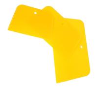 MUSISALY 3pcs Body Filler Spreaders Auto Body Filler Spreaders Soft Pon Material Yellow Prevent Deformation Car Maintenance Tool for Auto Repairing Work