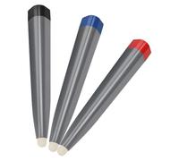 MUSISALY 3pcs Capacitive Screen Stylus Pens for Tablets and Whiteboards, Fine Tip Electronic Touch Screen Writing Pens in Black, Red, and Blue for Interactive Teaching and Office Use