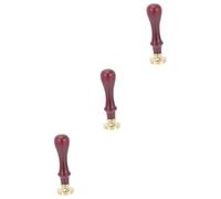 MUSISALY 3pcs Eyeshadow Pressure Stamper Tool Pressed Powder Stamper Handle for Makeup Artists and Enthusiasts for Creating Custom Eyeshadow Shades and Designs
