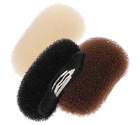 MUSISALY 3pcs Hair Bump Inserts for Women Volume Boosting Hair Clips Lightweight and Easy to Use Styling Tools for Fluffy Hairstyles for Parties and Daily Use