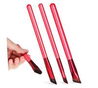MUSISALY 3pcs Professional Eyebrow Kit Tint Brush Angled Eyebrow Brush Brow Makeup Supplies for Girlfriend