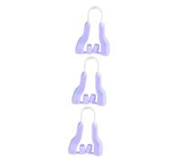 MUSISALY 3pcs Silicone Nose Bridge Straightener Nose up Clip Lifting Shaper for Crooked