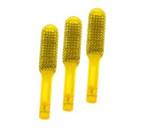 MUSISALY 3pcs Static Hair Straightening Comb Set Soft Bristle Brush Portable Styling Tools for Home and Salon Use High Temperature Resistant Design for -ups