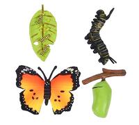 MUSISALY 3sets Educational Butterfly Growth Cycle Model Toy Set Realistic Simulation Insect Figurines for Enhancing Cognitive Skills and Imagination Science Projects
