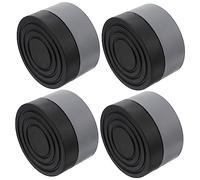 MUSISALY 4 Pcs Washing Machine Foot Mats Anti-slip Anti-vibration Pads with 6cm Height for Washer Dryer Floor Protection and Fridge Raising Cushion