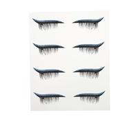 MUSISALY 4pairs Eyeliner Sticker Self-adhesive Eye Line Decals for Women Easy Application Shiny Lash Makeup Tools for Daily Use for Eye Enlargement and Looks