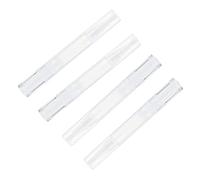 MUSISALY 4pcs 5ml Lip Oil Pens and Concealer Tubes Brush Applicator Refillable Lip Gloss Applicator Pens for Diy Cosmetic and Makeup