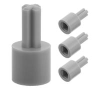 MUSISALY 4Pcs DIY Car Wheel Connectors Motor Adapter Compatible with Lego Cross Shaft Coupling Robot Parts for Smart Vehicle and Robot Chassis Kits