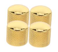 MUSISALY 4pcs Dome Knob Volume Tone Control Knobs for Electric Guitar Bass Screw Type Replacement Parts for Precision Sound Adjustment
