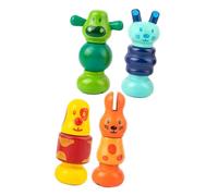 MUSISALY 4Pcs Educational Screw Block for Cognitive Development Fine Motor Skills Training Construction for Ages