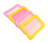 MUSISALY 4Pcs Inflatable Sand Tray 60x45cm Mixed Colors Beach Sand Molds Creative Play for Outdoor Fun Random Color