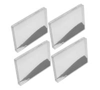 MUSISALY 4pcs Iron Filings Magnetic Powder Science Kit for Physics Experiments, Metal Powder Demonstration Set for Magnetic Field Education and School Science Learning