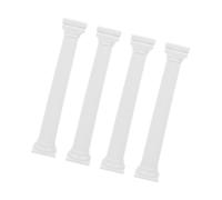 MUSISALY 4pcs Large Roman Column Cake Pillars Set, Vintage Style DIY Tiered Cake Supports for Weddings and Birthdays, Artistic Miniature Roman Pillar Decorations