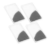 MUSISALY 4pcs Magnetic Field Iron Powder Box for Science Lab Science Kit Physics Teaching Device