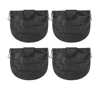 MUSISALY 4Pcs Motorcycle Helmet Storage Bags Waterproof Drawstring Carrier for Half Helmets Portable for Motorbike and Electric Scooter Use