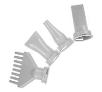 MUSISALY 4pcs Pet Hair Dryer Nozzle Large Flat Small Flat and Comb Attachments for Dog Grooming Dryer Plastic Material for Salon Home Use