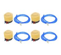MUSISALY 4pcs Portable Foot Pump for Inflatables with Wear-resistant Plastic Material Multipurpose Foot Air Pump for Balloons and Inflatable Boats Suitable for Adults