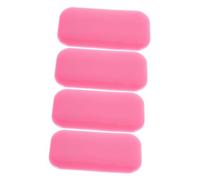 MUSISALY 4pcs Silicone Eyelash Pads for Lash Extensions Portable Lightweight Eye Pads for Easy Grafting for Salon and Home Use