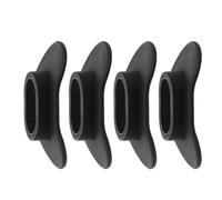 MUSISALY 4pcs Silicone Scuba Diving Mouthpiece Replacement Flexible Non-bite Regulator Lip Protector with Thermal Insulation Comfortable Soft Silicone for Snorkeling Freediving Fits