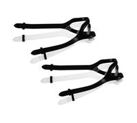 MUSISALY 4pcs Silicone Scuba Mask Strap Replacement Lightweight Snorkel Accessories for Men Women Freediving Gear Portable and Adjustable