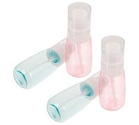 MUSISALY 4pcs U-shaped Travel Cosmetics Bottles Portable Empty Lotion Shampoo Containers Leakproof Cap for Travel Accessories Random Color