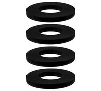 MUSISALY 4Pcs Universal Car Shock Absorber Bushings Rubber Gasket Damper Washer Suspension Top Tower Buffer Rings for Vehicle Shock Absorption and Automotive Suspension