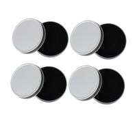 MUSISALY 4sets Makeup Brush Cleaner Sponge Removal Tool Activated Carbon Sponge for Quick Brush Cleaning